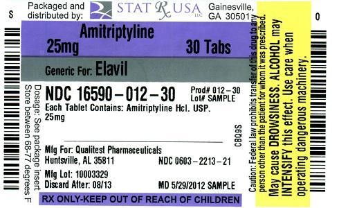 AMITRIPTYLINE HYDROCHLORIDE